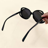 2024 NEW HOLLOW OVAL LARGE FRAME SUNGLASSES WOMEN_CWASG0242