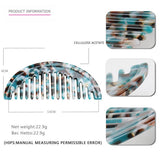 MARBLE TEXTURE 4MMU ACETATE HAIR COMB_CWAHA4188
