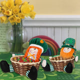 St. Patricks Day Party Gnome With Basket Doll_Cwmm3438