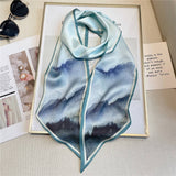 IMITATION SILK RIBBON BEVEL WIDE COLLAR HEAD SCARF_CWASC1529