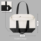 Cwab2874_Canvas Home Shopping Large Capacity Tote Bag