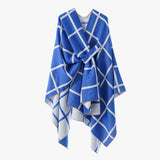 NEW FASHION SHAWL PLAID DUAL PURPOSE SIMPLE SHAWL_CWMM2086