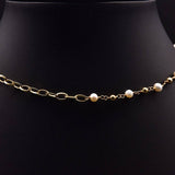 NEW VINTAGE NATURAL PEARL NECKLACE FOR WOMEN_CWAJE3839