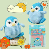 PENGUIN CROCHET DOLL DIY MATERIAL KIT_CWMM1867