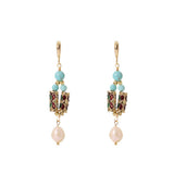 HIGH END VINTAGE PEARL EARRINGS FOR WOMEN_CWAJE3789