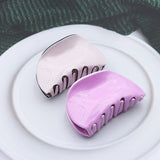 SEMI CIRCULAR ELEGANT SOLID COLOR HAIRPIN_CWAHA2612