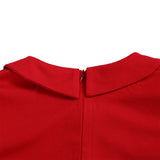 MESH AND PLEATED COMMUTER PLUS SIZE DRESS_CWDMD3678