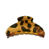 ELEGANT LEOPARD PU LEATHER HAIR CLAW CLIP_CWAHA6370