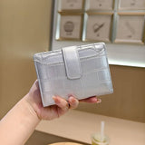 Stone Pattern Bifold Foldable Leather Wallet_Cwab06206