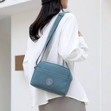 Lightweight Solid Nylon Crossbody Shoulder Bag_Cwasc1735