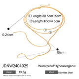 LIGHT LUXURY HORIZONTAL STRIPED ROUND EARRINGS_CWAJE1897