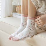 Winter Mid-Calf Socks Thick Sleeping Socks_Cwms0792