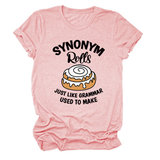 LOOSE FIT WOMEN S T SHIRT WITH CUTE GRAPHIC _CWTTSL0486