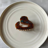 FRENCH ACETATE HAIR CLAW ELEGANT ALLOY CLIP_CWAHA2695