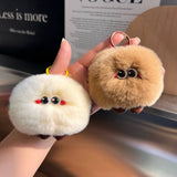 CUTE PLUSH BREAD CAR KEYCHAIN BAG ACCESSORIES_CWMM2593
