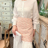 HALF BODY FLORAL HOME CAFE WORK APRON_CWMM5808