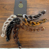 Bow Banana Hair Clip Elegant Ponytail Holder_Cwaha07559