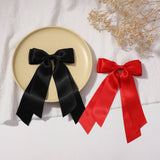 CHILDRENS CANDY COLOR RIBBON BOW HAIRPIN_CWAHA2344