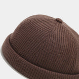 Cwah3167_Outdoor All-Match Round Top Knitted Beret