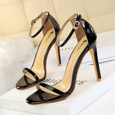 FASHION OPEN TOE WORD SANDALS HIGH HEELS_CWSHH0034