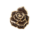 Sweet Rose Flower Hair Claw Small Elegant_Cwmm4981