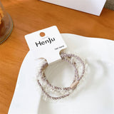 LIGHT LUXURY HAIR TIES 3 PIECE SET_CWAHA1116