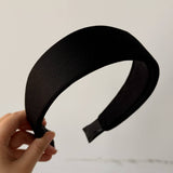 Color Knit Wide Headband Simple Chic Look_Cwaha08165