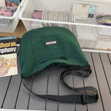 Simple Solid Color Casual Letter Crossbody Bag_Cwab1768