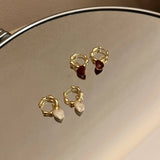 Valentines Day High-End Retro Heart Earrings