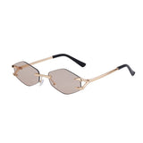 FRAMELESS STREET STYLE SUN PROTECTION SUNGLASSES_CWASG0746