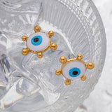 RETRO DRIPPING NEW DEVILS EYE EARRINGS_CWAHA0922