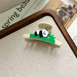 CUTE BOW CHERRY ACETATE HAIR CLAW CLIP FOR GIRLS_CWAHA5779