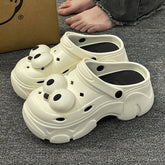 CASUAL CARTOON BIG EYES NEW HOLE SANDALS_CWSHS0817