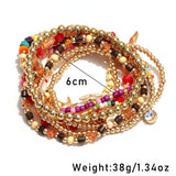 STARFISH BEACH ANKLET SET SUMMER BOHO STYLE_CWMM6342