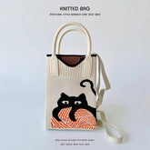 Knitted Portable Shoulder Crossbody Bag_Cwab1510