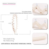 Wave Diamond Studded Headband Hair Clip