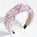 HIGH HEAD PRESSURE MESH KNOTTED HEADBAND_CWAHA2313