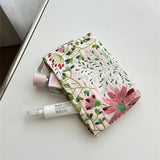 Floral Makeup Bag Travel Wash Wallet Storage Pouch_Cuab00693