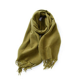 FASHION SCARF SOFT FAUX CASHMERE WITH TASSELS_CWASC0174