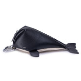 Whale Shaped Portable Leather Key Wallet_Cuab00368