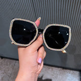 FASHIONABLE LARGE SQUARE FRAME SUNGLASSES_CWASG0819