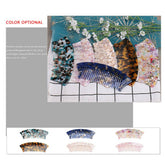 ACETATE SHEET SEMI CIRCULAR 4MM ANTI TANGLE COMB_CWAHA4183