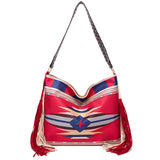 Women Canvas Ethnic Travel Tassel Bags_Cwab0560