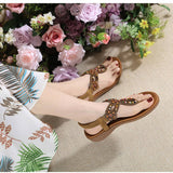 BOHEMIA THICK SOLE CLIP TOE SANDALS_CWSHS0532