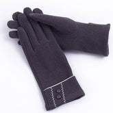 Warm Fleece Windproof Breathable Womens Gloves_Cwmm1539