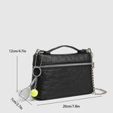RACING STYLE OSTRICH GRAIN SHOULDER BAG_CWAB5724