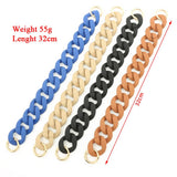 MACARON COLOR PHONE CASE CHAIN DIY BAG STRAP_CWAB5100