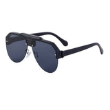 FASHION HALF FRAME TOAD ANTI ULTRAVIOLET SUNGLASSES_CWASG073
