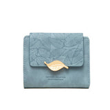 SMALL FRESH LEAF BUCKLE WALLET_CWAB2323