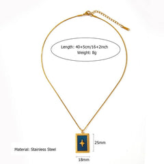 Vintage Style Steel Necklace With Heart Pendant_Cwmm8857